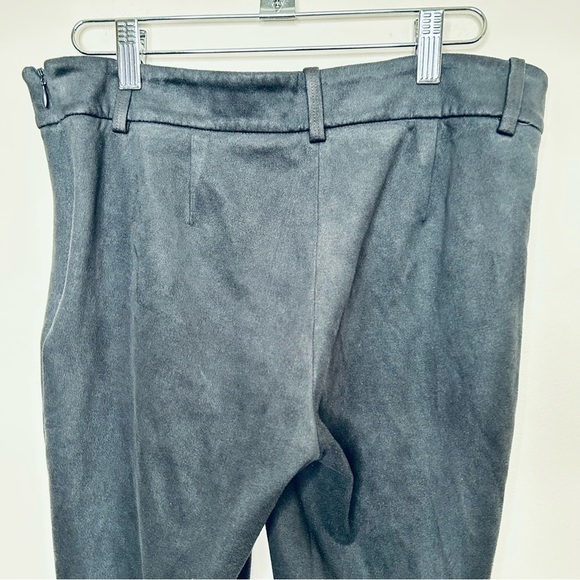 Babaton Mace Pant Skinny Vegan Soft Brushed Suede Black Size 8 - Picture 6 of 10